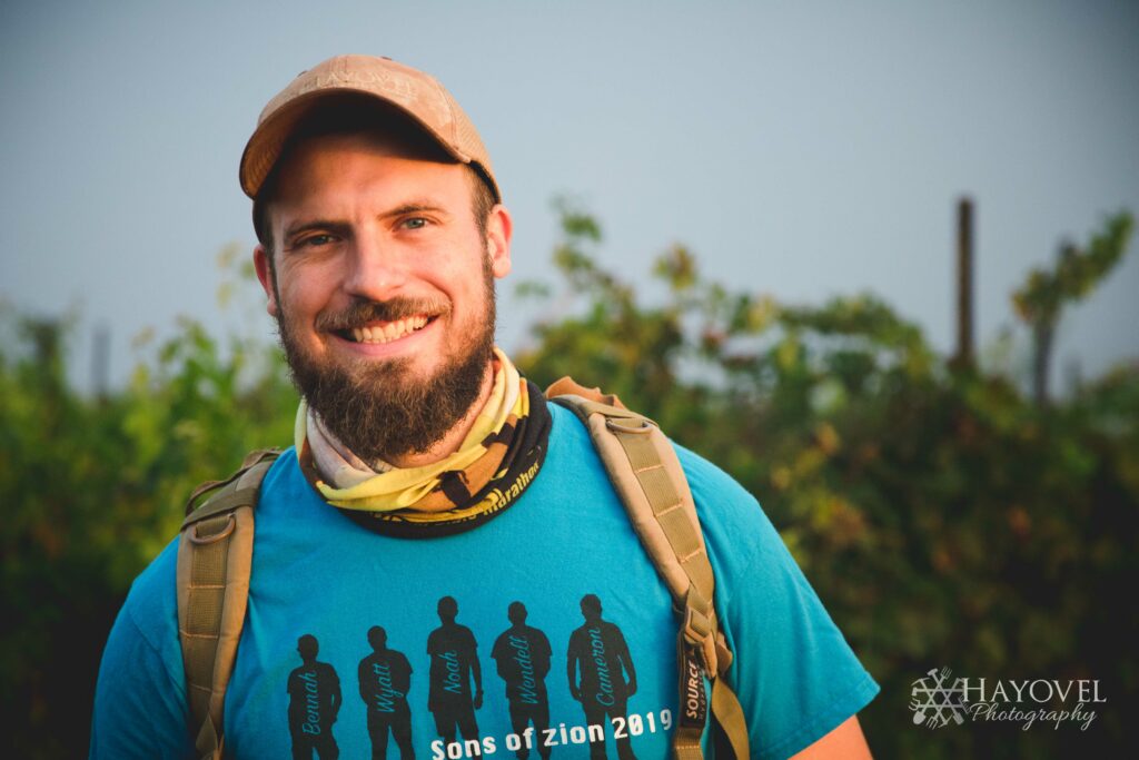 luke hilton protestant christian on an Israel trip